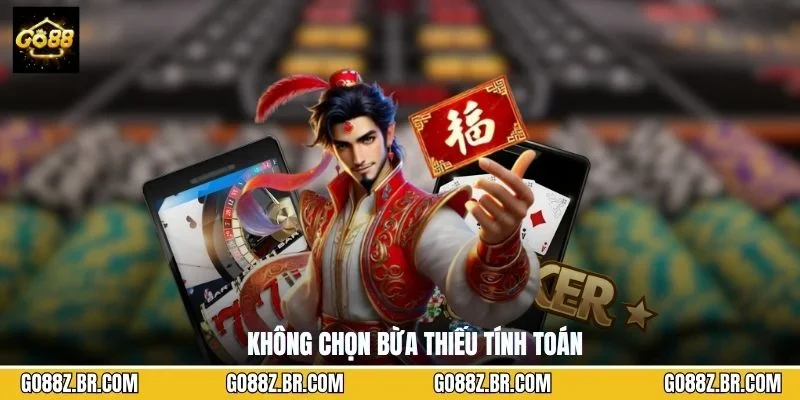 Không chọn bừa thiếu tính toán