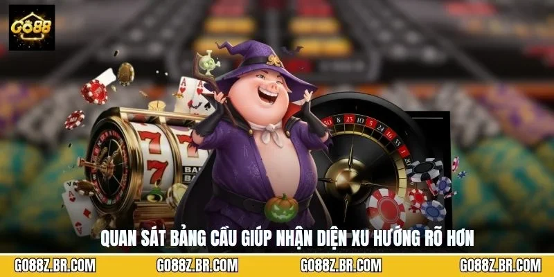 Quan sát bảng cầu giúp nhận diện xu hướng rõ hơn